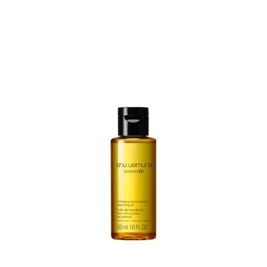 shu uemura Botanicoil Indulging Cleansing Oil, Makeup Remover and Facial Cleanser Infused with Plant Extracts, Suitable for Sensitive Skin
