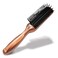 BS Anti Static Hairbrush [Made in Japan] 7 Row Curly Hair Brush for Styling, Blow-Drying, and Detangling, Static Free Hair Brushes for Women, Gold