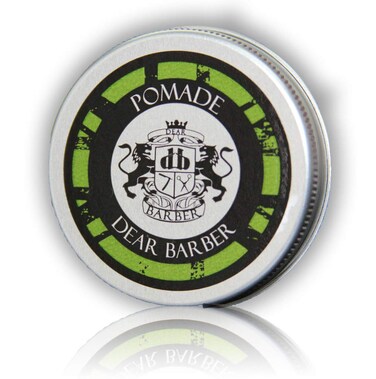 Dear Barber Men's Hair Styling Pomade Flexible and High Shine Finish Travel Size Tin 20ml