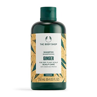 The Body Shop Ginger Scalp Care Shampoo &ndash; For Dry, Flaky Scalp &ndash; With Vegan Silk Protein &ndash; 250ml