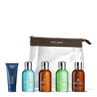 Molton Brown The Refreshed Adventurer Body &amp; Hair Carry-On Bag Premium Beauty Gel Cypress