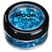 Holographic Glitter Shapes by Moon Glitter &ndash; 100% Cosmetic Glitter for Face, Body, Nails, Hair and Lips - 0.10oz - Blue