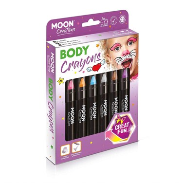 Face Paint Stick / Body Crayon Adventure Colours Boxset makeup for the Face &amp; Body by Moon Creations - 0.12oz