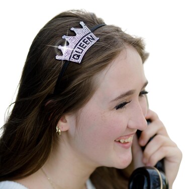 Popfizzy Crown Headbands for Girls, Fancy Kids Tiara Headband, Toddler Headbands, Head Bands for Girls Hair, Kids Hairbands