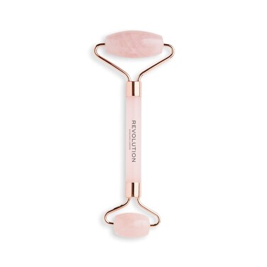 Revolution Skincare London, Rose Quartz Face Roller, Massager for Face, Neck &amp; Body, 57g