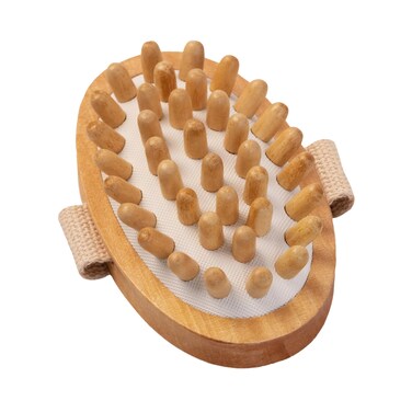 Cellulite Hand Brush - Cellulite Treatment Brush, Effective Cellulite Remover and Massager for Smooth, Toned Skin, Natural Wooden Exfoliating Massager Brush