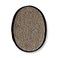 Natural Sisal Hemp Bath Pad Black - Luxury Exfoliating Body Scrubber for Face and Body, Biodegradable Shower Sponge for Women and Men