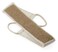Natural Ramie Back Strap - Exfoliating Back Scrubber with Handles, Premium Shower Bath Sponge Body Scrubber for Smooth Skin
