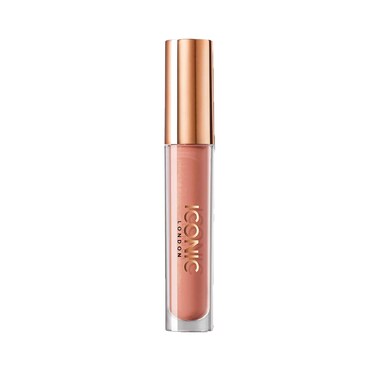 ICONIC LONDON Lip Pumping Gloss   High-Shine, Non Sticky, Lip Gloss infused with Biomimetic Peptide for Voluminous Looking Lips, Cruelty Free, Vegan Makeup, 0.16 Fl oz