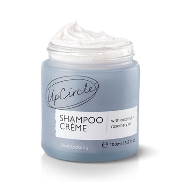 UpCircle Shampoo Cr&egrave;me with Rosemary Oil + Pink Berry 3.52oz &ndash; Gentle Formulation To Soothe + Cleanse &ndash; Coconut + Grapefruit oil &ndash; Natural, Vegan + Cruelty-Free