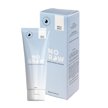 Body Hair Remover for Men &amp; Growth Inhibitor Gel- 90 ml - Visible Results in 4 Months - Underarms, Arms, Chest and Stomach Body Hair Removal for Men