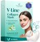 PLANTIFIQUE V-Line Collagen Mask for face, Chin Strap for Double Chin Women &amp; Men, V Line Lifting Mask with Collagen and Hyaluronic Acid, V Shape Face Tape Chin and Neck Mask for Skin Firming (20)
