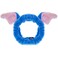 MAD Beauty Disney Stitch Denim Headband   Fluffy Ears   Super Soft &amp; Gentle   Cruelty-Free   Skincare Gift for Women, Adults, and Kids