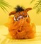 Mad Beauty Disney Lion King Simba Body Puff   Bath &amp; Shower Accessory   Exfoliating Body Sponge   Gift for Kids, Adults, &amp; Disney Fans