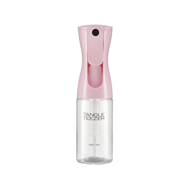 TANGLE TEEZER Travel-Size Fine Mist Continuous Spray Bottle, Reusable and Refillable, for Hair Detangling and Styling, 6.1 oz, Millennial Pink