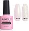 AIMEILI Hema Free Pearl Gel Nail Polish, Shimmer Mermaid Nail Gel Soak Off U V Cruelty Free Vegan Gel Polish - (174) 10ml