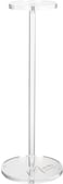 MWA 20 Inches Fancy Acrylic Wig Stand, Stylish And Practical White Wig Holder At Home, Non-slip Leg Wig Head Stand With Mannequin Head, Perfect For Storage And Display