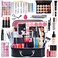 All-in-one Holiday Make up Gift Set   Makeup Kit for Women Full Kit Essential Starter Bundle Include Eyeshadow Palette Lipstick Blush Foundation Concealer Face Powder Mascara Lipgloss Brush