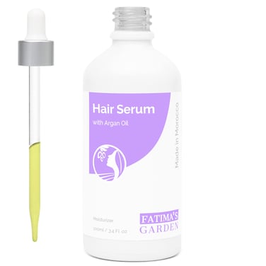 Buy Fatima's Garden Hair Serum - With Argan & Vitamin E, Hair Repair ...