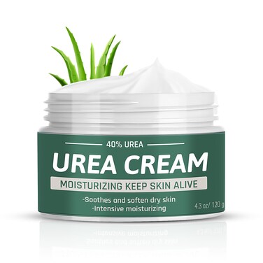 Urea Cream 40 Percent For Feet Maximum Strength with 2% Salicylic Acid 4.3 oz, Foot Cream For Dry Cracked Heels Feet Knees Elbows Hands, Callus Remover, Aloe Vera For Deep Moisturizes