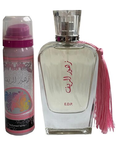 Ard Al Zaafaran Zahoor Al Reef Eau de Parfum Spray 2Pc Set for Women (2.7 Oz Edp Spr + 1.6 Oz Deo)