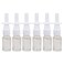 6PCS 10ml/0.34oz Empty Clear Glass Nasal Spray Bottle Pot With Fine Mist Sprayers Atomizers Pump Snoot Cleanser Container for Saline Applications Makeup Cosmetics Essential Oils