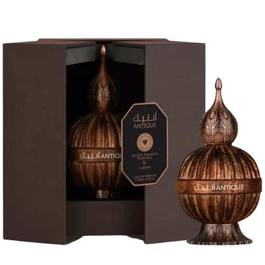 LATTAFA NICHE EMARATI ANTIQUE 3.4 EAU DE PARFUM SPRAY (METAL BOTTLE)