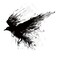 6 Sheets Temporary Tattoos Crows Ravens with black Fake Tattoos Neck Arm Chest for Women Men Adults
