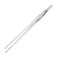 Long Tweezers Stainless Steel with Straight Precision Serrated Tips, Multipurpose Forceps Tongs for Cooking Aquarium Pet Feeding, 15
