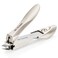 Nail Clipper with Catcher, Slanted Edge Nail Cutting Clippers Stainless Steel Fingernail Cutter Trim with File for Men and Women Mr-1115plus