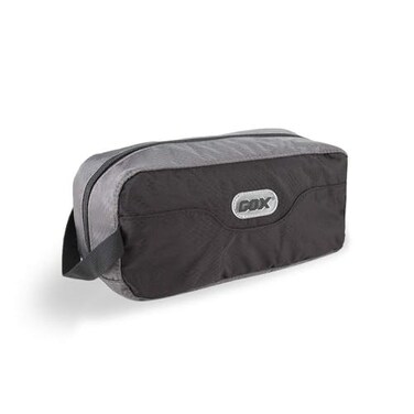 GOX Small Travel Toiletry Bag, Dopp Kit Case For Men, Multifunction Organizer Pouch(Black/Grey)
