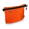 gox Small Toiletry Bag for Men Bulk Cosmetic Bag Dopp Kit Carry On Zipper Pouch Organization Nylon Small Packing Sack Waterproof(Orange)