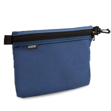 GOX Travel Toiletry Bag Carry On Zipper Pouch Cosmetic Kit Makeup Digital Bag Water Resistant Nylon（navy &hellip;