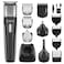 Hair Trimmer for Men, Waterproof Hair Clippers, Rechargeable Pubic Hair Clippers and Trimmer, Groin Hair Trimmer Electric Shaver for Men, Men Electric Razor,Barber Grooming Set (Black)