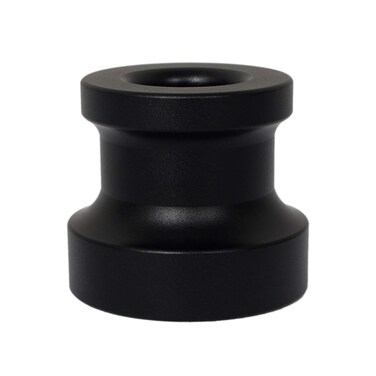 Men's Safety Razor Stand Aluminum Alloy Desk Pen Holder Toothbrush Shaving Razor Base Stand (A-Black)