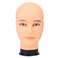 Male Mannequin Head, Training Bald Wig Heads Barber Model Hairdresser Manikin Stand Professional Cosmetology Training Doll for Wig Making Hat Helmet Glasses Hairs Display Practice Styling Braiding