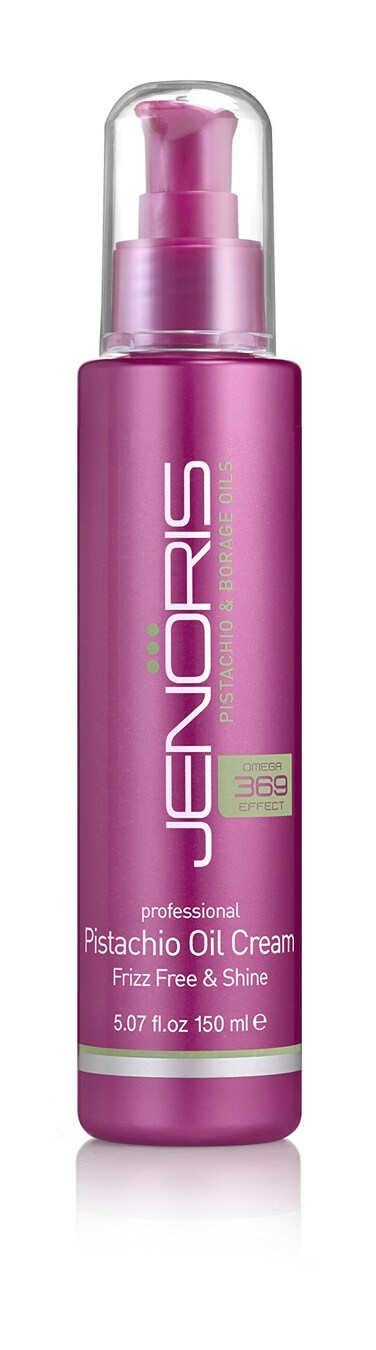 Jenoris Styling Hair Cream Infused With Pistachio Oil - Frizz Free &amp; Shine 5.07 fl.oz