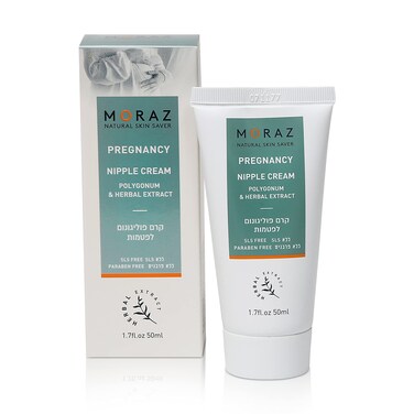 Moraz Pregnancy Nipple Cream - Breastfeeding Essentials - Nipple Cream Safe for Breastfeeding with Polygonum - Soothes Irritated Nipples - 1.7 oz