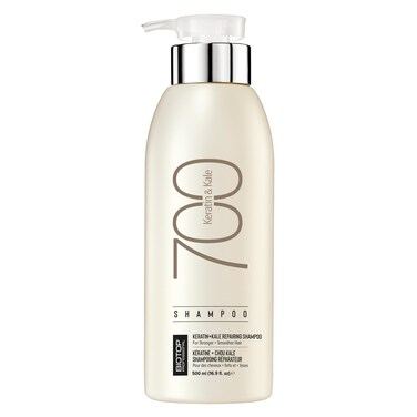 Biotop Professional 700 Keratin + Kale Hair Shampoo - Damaged Hair Repair Rich in Vitamins A, C + K - Fights Frizz &amp; Reduces Breakage in Coarse, Thick Hair - 16.9 oz