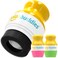 Solar Buddies Sunscreen Applicator - Pink &amp; Green Duo - BPA-Free Refillable Roll on Sponge Sunscreen, Suncream &amp; Lotion Applicator For Kids, Adults &amp; Families - Holds 3.4fl oz, Perfect Size for Travel