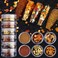 Fall Nail Art Glitter Maple Leaf Nail Sequins Flakes, 2 Colors Manicure fine Glitter Powder, 3D Holographic Orange Red Nail Stickers Decals Supplies Nail Charms for Women Girls 6 Box
