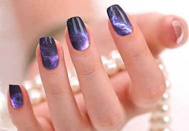 Nail Polish Art Strips 18 Wraps Decal DIY Manicure Pedicure Flower Design Pattern Wedding Bachelorette Prom Party