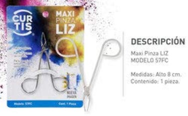 Silver PROFESSIONAL TWEEZERS with Easy Scissor Handle, The BEST PRECISION EYEBROW TWEEZERS Men/Women; Tools for EYEBROWS Facial Hair, Ingrown Hair, Blackhead, Fine Hair; Model 57FC MADE IN MEXICO