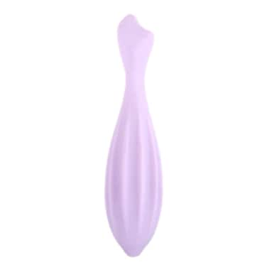 Face Roller, Silicone Skin Care Beauty Lifting Contouring Silicone Face Massage Face Roller (Purple)