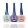MASGLO Nail Polish Color Changing With Sunlight GREEN SET 3 Pcs Color - Kit 3 Esmaltes Que Cambian Con La Luz Solar 1.4 Fl. Oz.