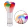 YOTOZU Colorful Fingernail Nail Art Dust Brush Rhinestones Remover Powder Brush Cleaner For Acrylic&amp;UV Nail Gel Powder Nail Art Dust Remover Brush,Silver