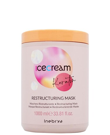 Inebrya Ice Cream Keratin Restructuring Mask - Maschera Ristrutturante 1000ml