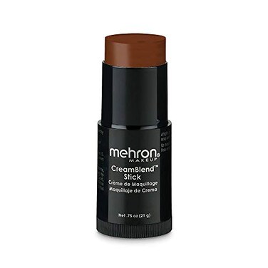Mehron Makeup CreamBlend Stick   Face Paint, Body Paint, &amp; Foundation Cream Makeup   Body Paint Stick Perfect for Halloween Makeup .75 oz (21 g) (Light Cocoa)