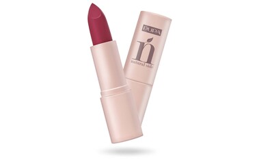 Pupa Natural Side Lipstick - 010 Cherry Red Milano for Women - 0.14 oz Lipstick
