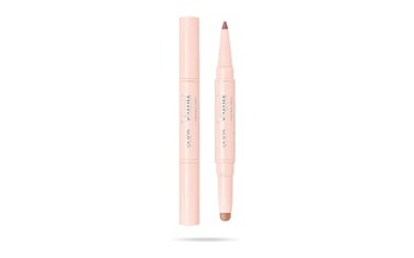 Pupa Milano Vamp! Creamy Duo, 005 Deep Nude, 1 Pc - 2 in 1 Lipstick and Lip Pencil - Long Lasting - Lightweight - No-Transfer - Smooth Texture - Highly Pigmented